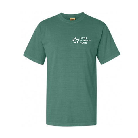 green logo front short sleeve