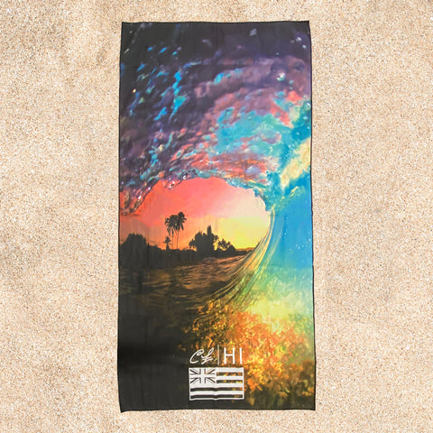 CLP Travel Towel - Rainbow Shave Ice