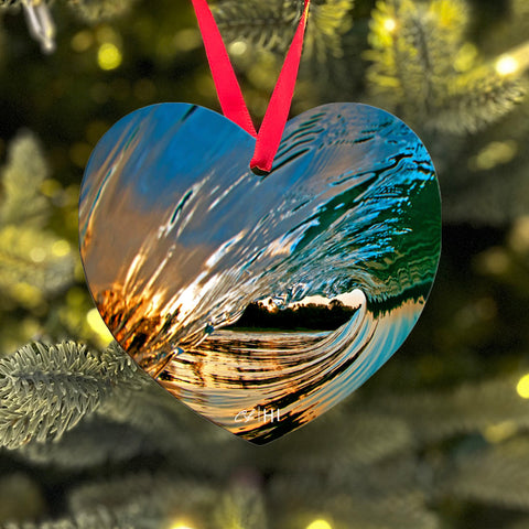 Christmas Ornament on tree: Rise and Shine
