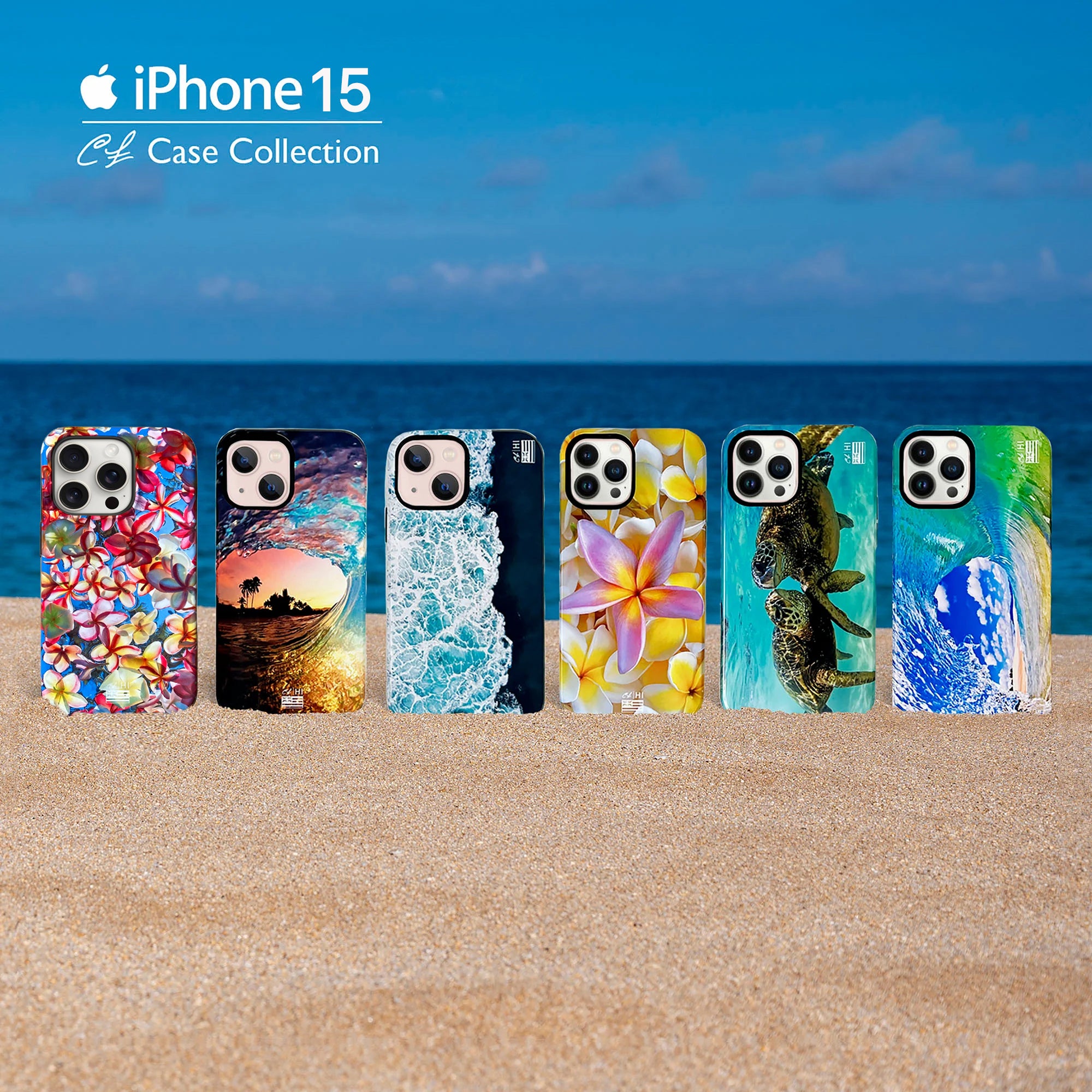 iPhone 15 Series Cases: Plumeria Water iPhone 15 Series Cases: Plumeria Water