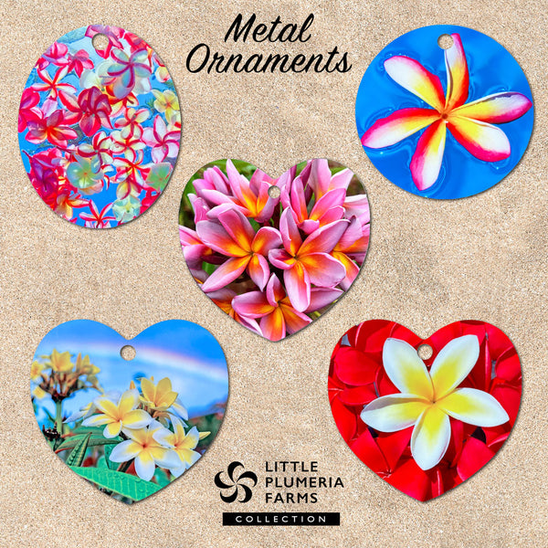 Little Plumeria Farms Ornaments