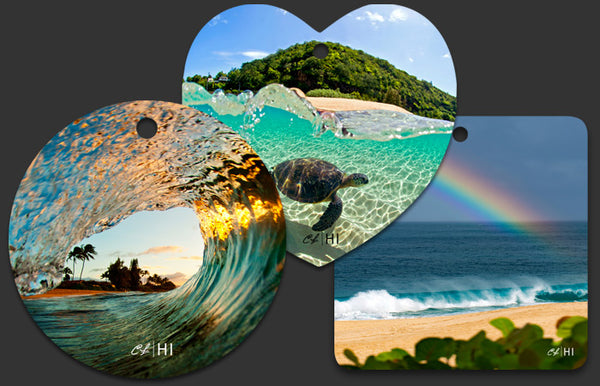 Aluminum Ornament: Over the Rainbow (Square)