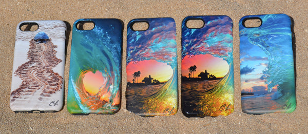 iPhone 7 & 8 Case: Honu Tracks (Matte Finish)