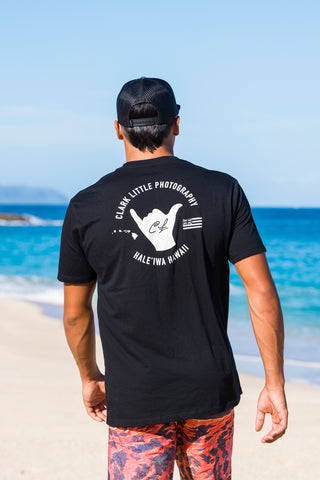 Mens T-Shirt:  CL Shaka Circle