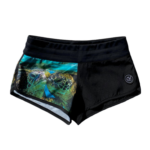 Womens Boardshorts: Honu Kiss