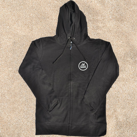 Womens Zip Hoodie: Honu Kiss