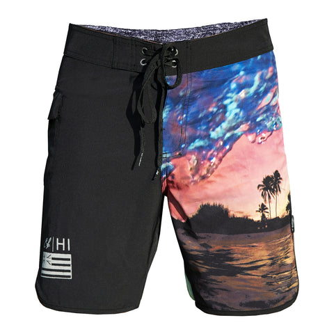 Mens Boardshorts: Rainbow Shave Ice