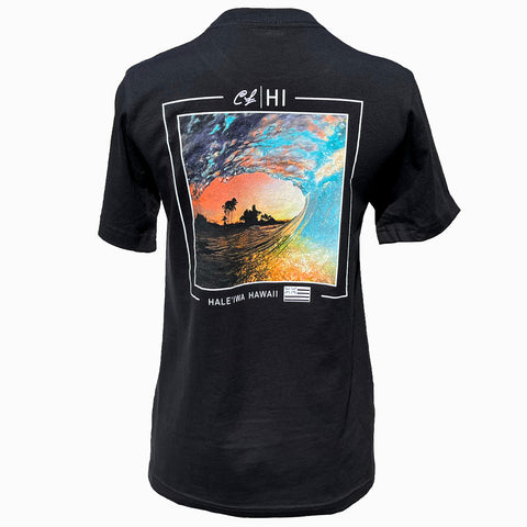 Mens Short Sleeve T-Shirt:  RSI (Black)