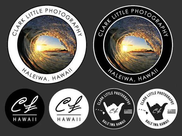 Stickers 6-Pack: Sun Curl