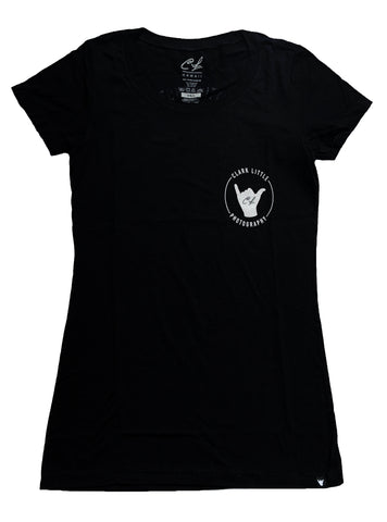 Womens T-Shirt: CL Shaka Circle