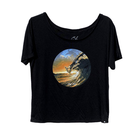 Womens Slouchy T:  King Kamehameha