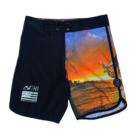 Mens Boardshorts: King Kamehameha