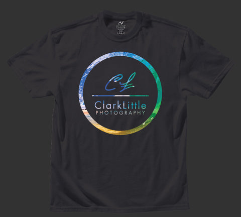 Mens T-Shirt: Crystal Circle (black)