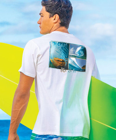 Crazy Shirts Crew T-Shirt: Fire & Ice