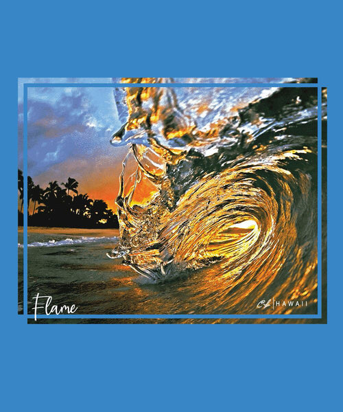 Crazy Shirts Crew T-Shirt: Flame