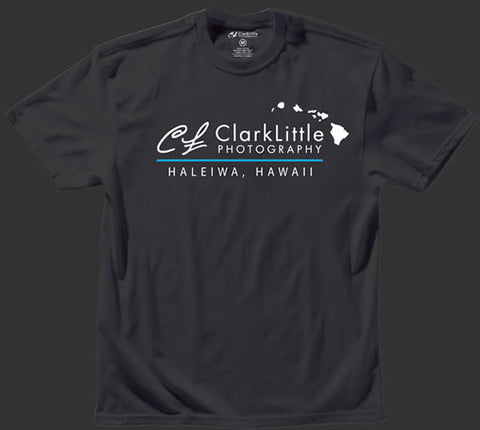 Mens T-Shirt: Signature Haleiwa (black)