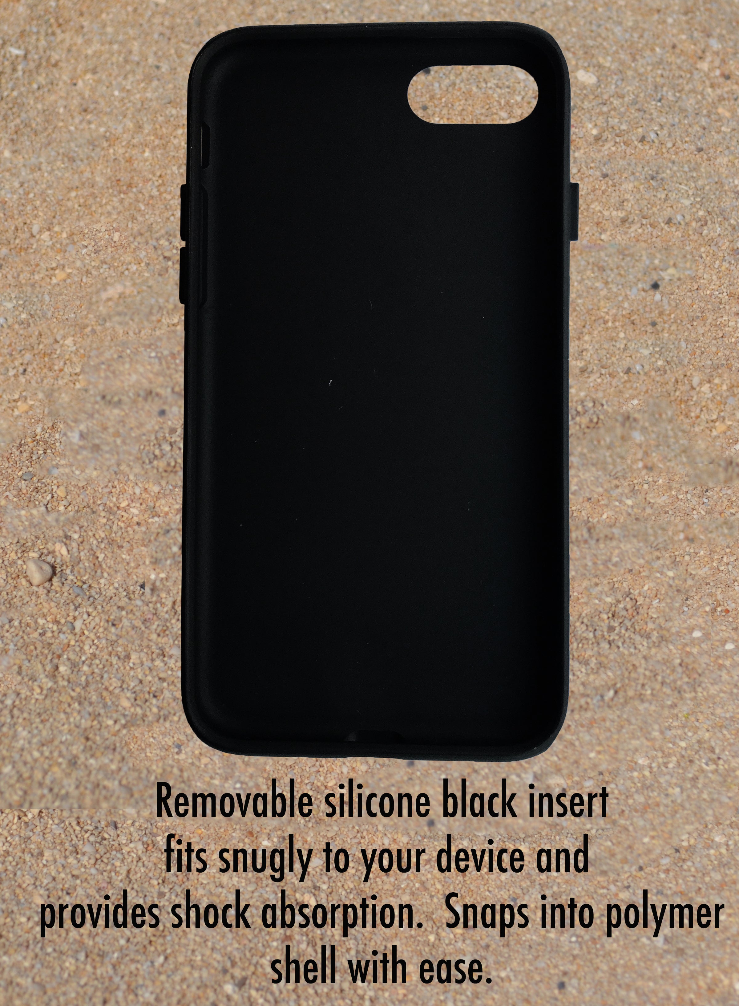 iPhone Plus Case: Sea Shells (Matte Finish)