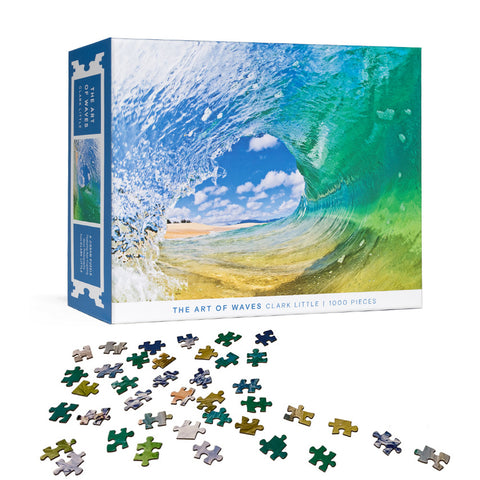 The Art of Waves Jigsaw Puzzle Box - Clark Little