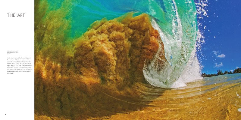 ハワイ　Clark Little　レインボー　サーフィン　波　アート Shorebreak Art of Clark Little (2009) - Limited Signed Edition
