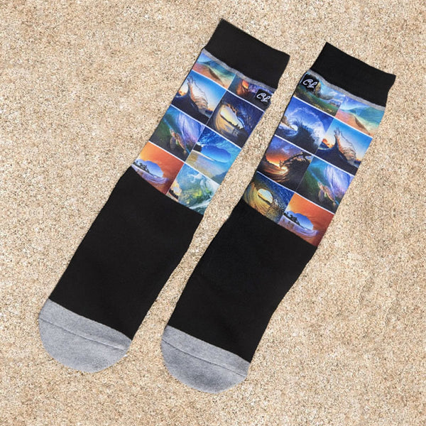 Socks: CL Window Collage